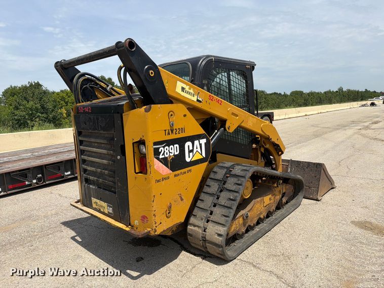 image for item FI0311 2014 Caterpillar 289D tracked skid steer loader
