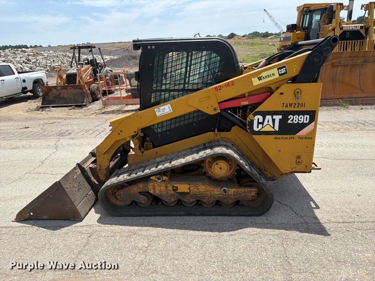 image for item FI0311 2014 Caterpillar 289D tracked skid steer loader