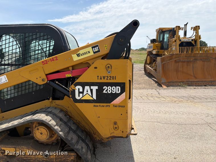 image for item FI0311 2014 Caterpillar 289D tracked skid steer loader