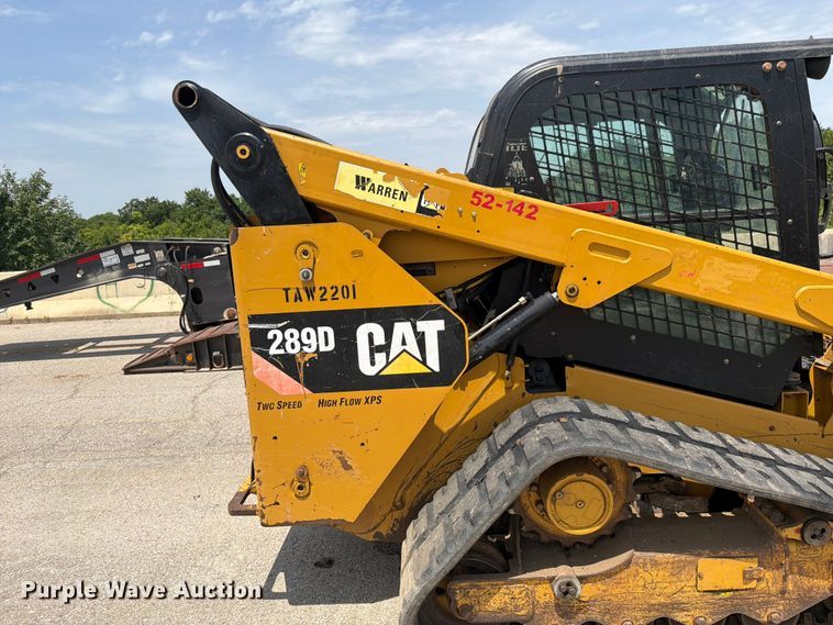 image for item FI0311 2014 Caterpillar 289D tracked skid steer loader