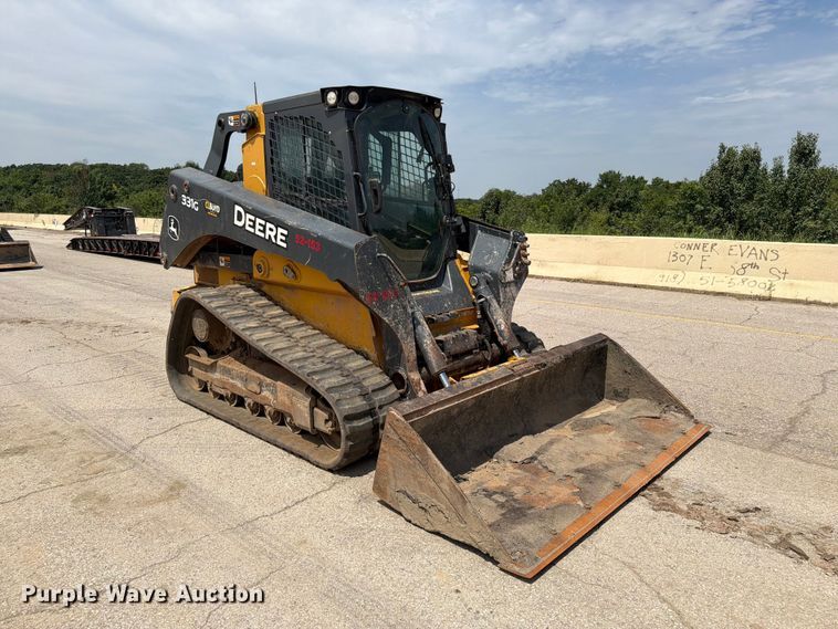 image for item FI0313 2019 John Deere 331G tracked skid steer loader