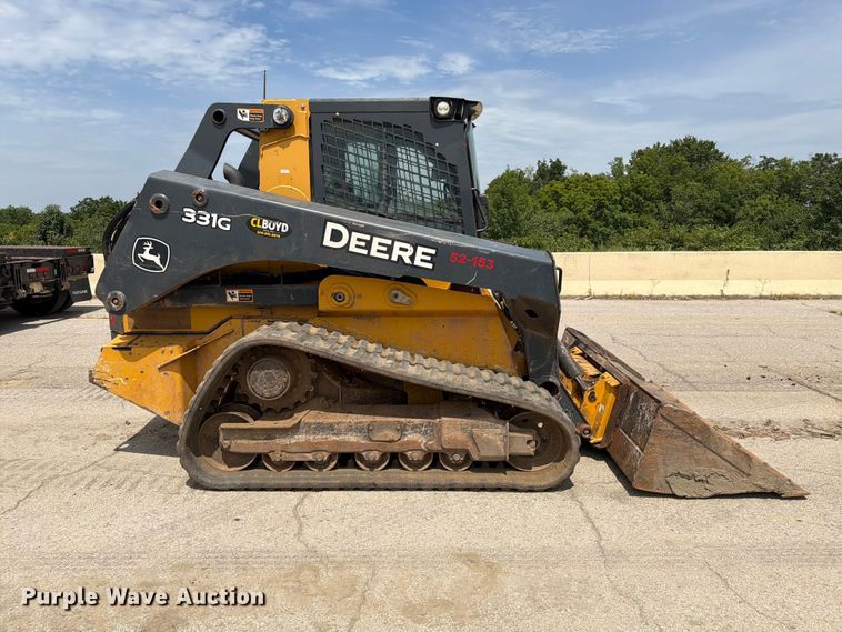 image for item FI0313 2019 John Deere 331G tracked skid steer loader