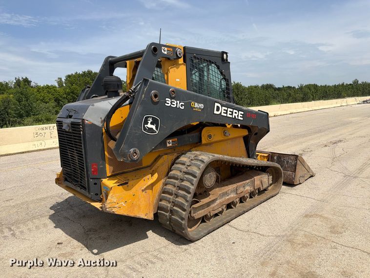 image for item FI0313 2019 John Deere 331G tracked skid steer loader