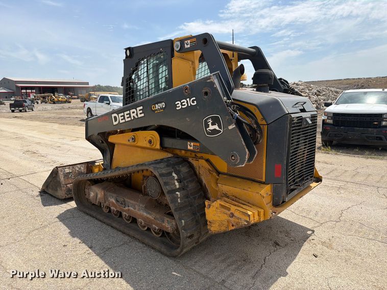 image for item FI0313 2019 John Deere 331G tracked skid steer loader