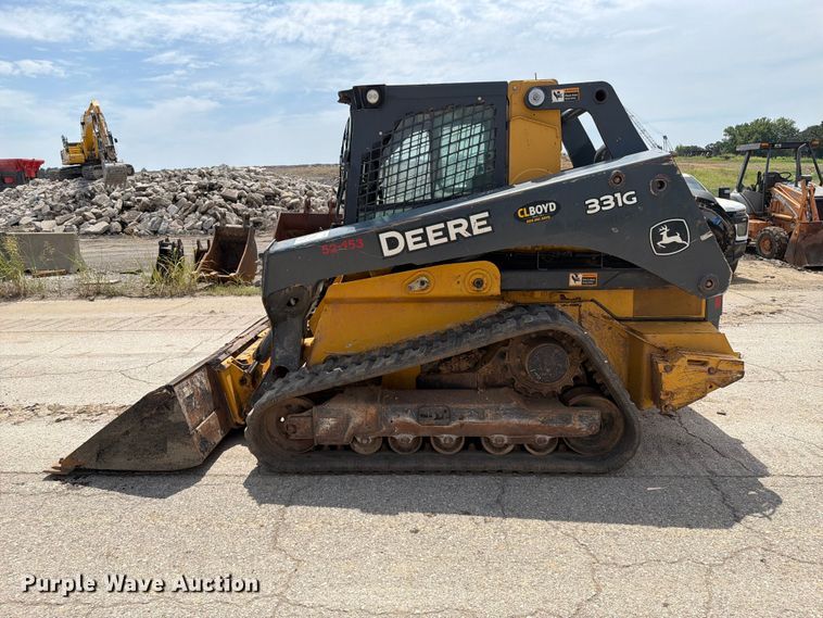 image for item FI0313 2019 John Deere 331G tracked skid steer loader