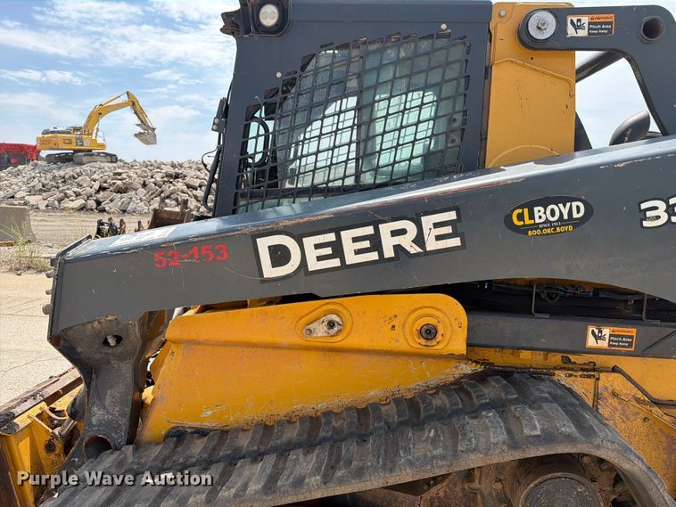 image for item FI0313 2019 John Deere 331G tracked skid steer loader