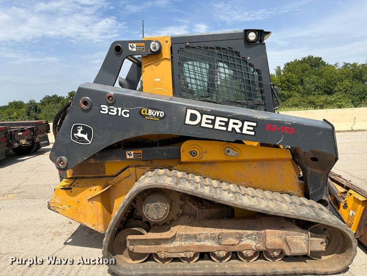 image for item FI0313 2019 John Deere 331G tracked skid steer loader