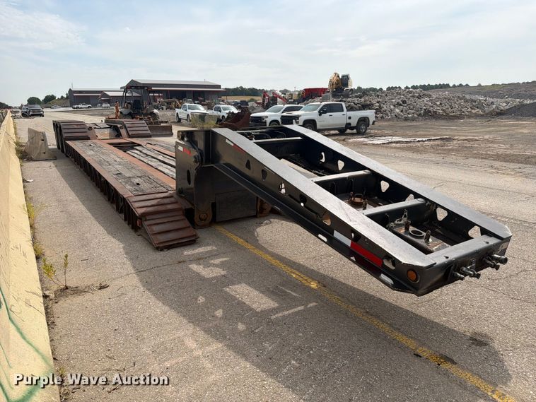 image for item FI0316 2007 Trail King TK110HDG-533 lowboy equipment trailer