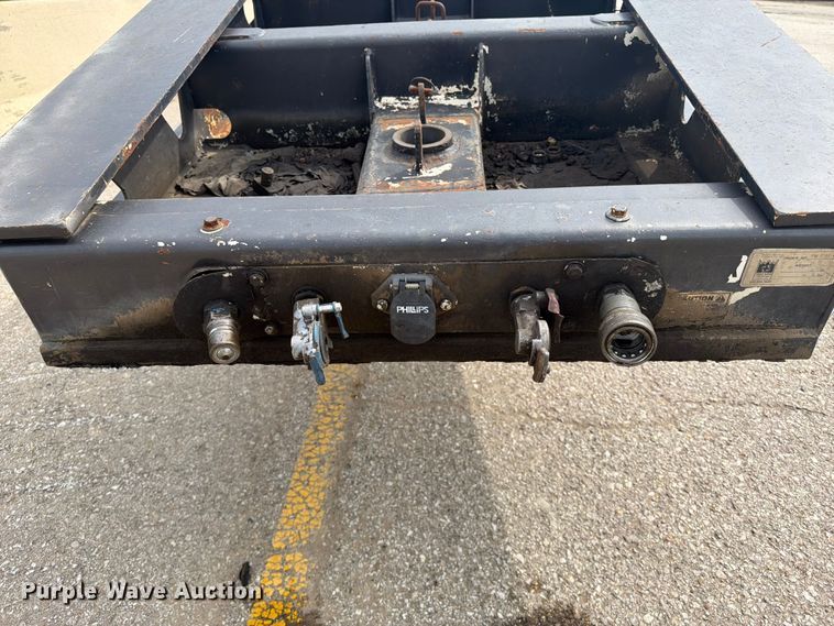 image for item FI0316 2007 Trail King TK110HDG-533 lowboy equipment trailer