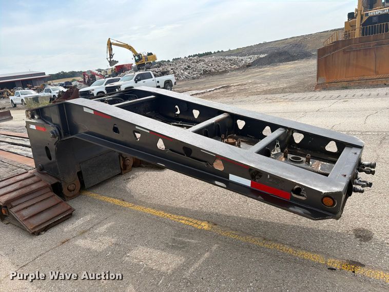 image for item FI0316 2007 Trail King TK110HDG-533 lowboy equipment trailer