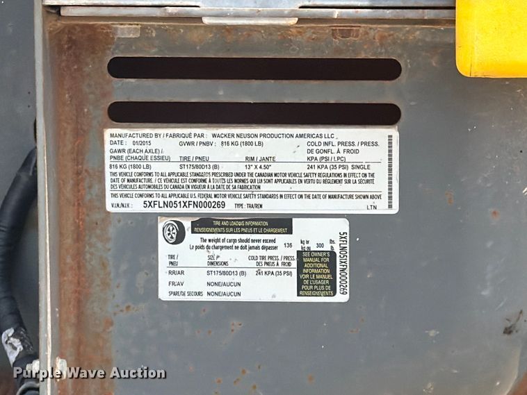 image for item FI0318 2015 Wacker Neuson LTN6 light plant