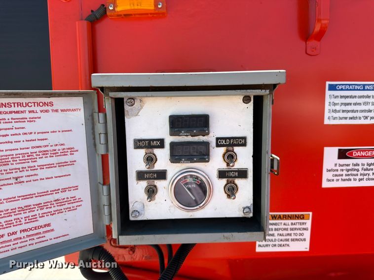 image for item FK3036 2012 Falcon Road Maintenance Equipment, Inc. pothole patcher