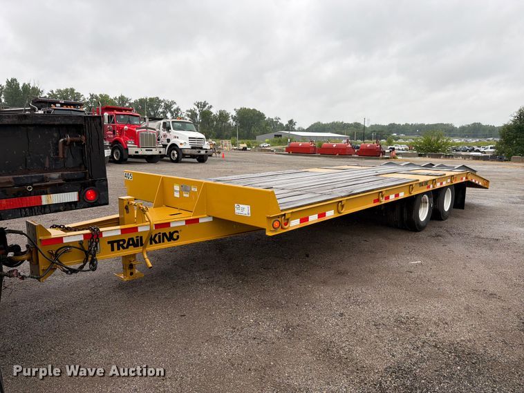 2004 Trail King TK20LP-2600 equipment trailer