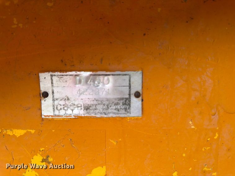 image for item FK3233 1974 Case D450 track loader