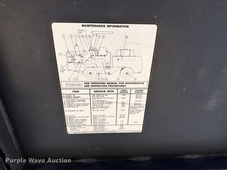 image for item FK3266 Bomag BW11RH pneumatic roller