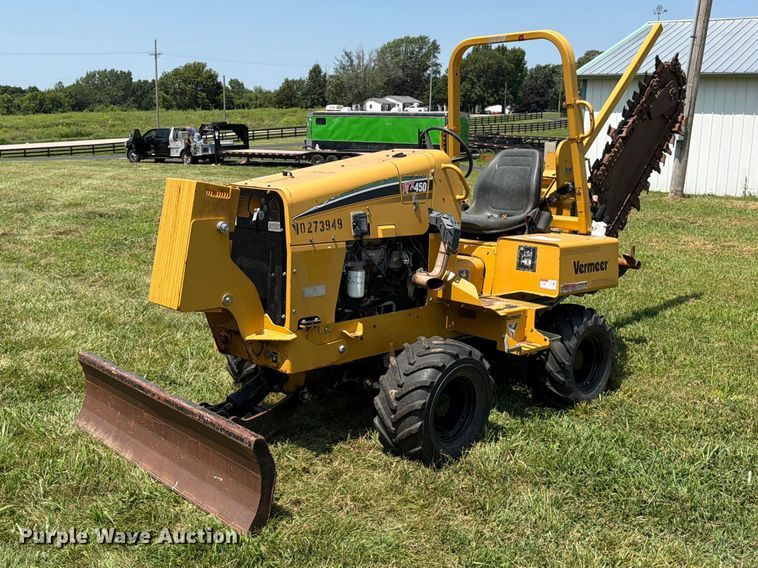 2014 Vermeer RTX450 trencher