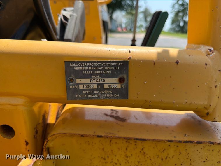 image for item FK3276 2014 Vermeer RTX450 trencher