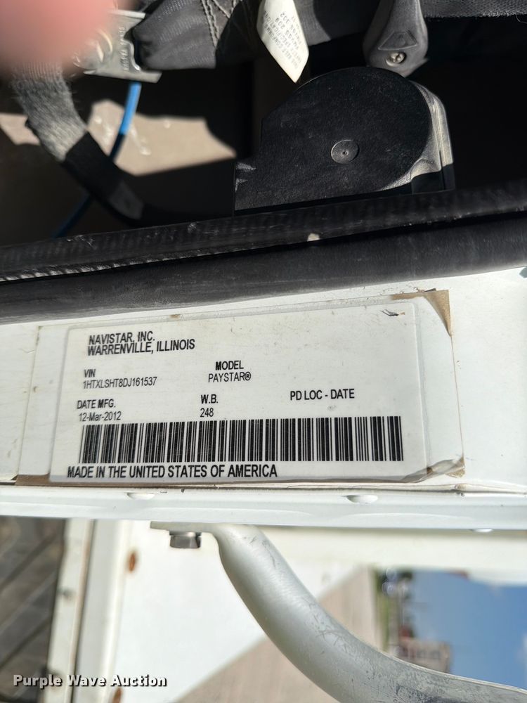 image for item FK3513 2013 International PayStar 5500i 