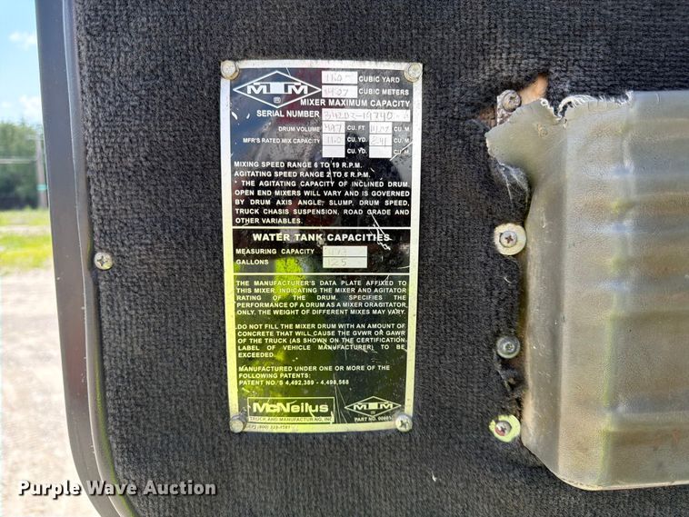 image for item FK3517 2003 Peterbilt 357 ready mix truck