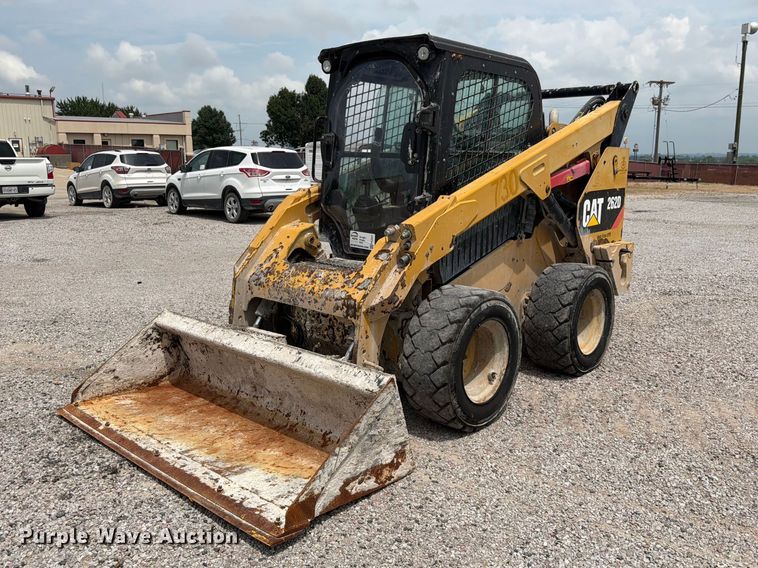 2014 Caterpillar 262D skid steer loader