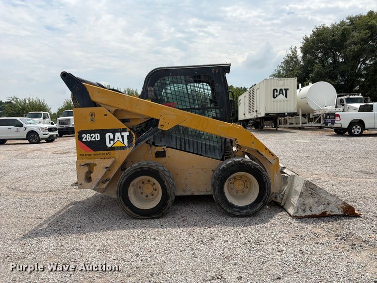 image for item FK3541 2014 Caterpillar 262D skid steer loader