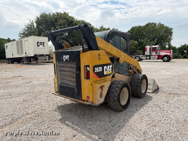 image for item FK3541 2014 Caterpillar 262D skid steer loader