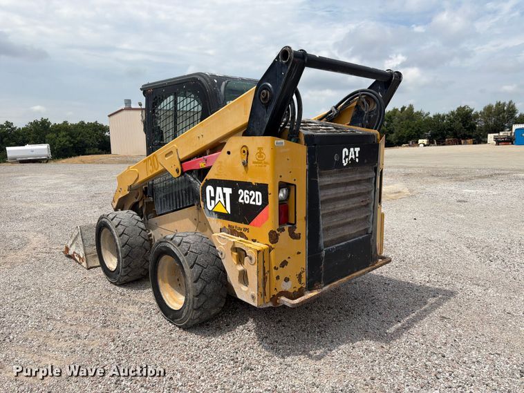 image for item FK3541 2014 Caterpillar 262D skid steer loader