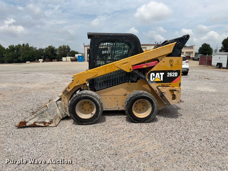 image for item FK3541 2014 Caterpillar 262D skid steer loader