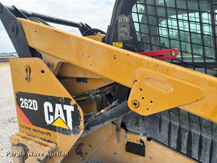 image for item FK3541 2014 Caterpillar 262D skid steer loader