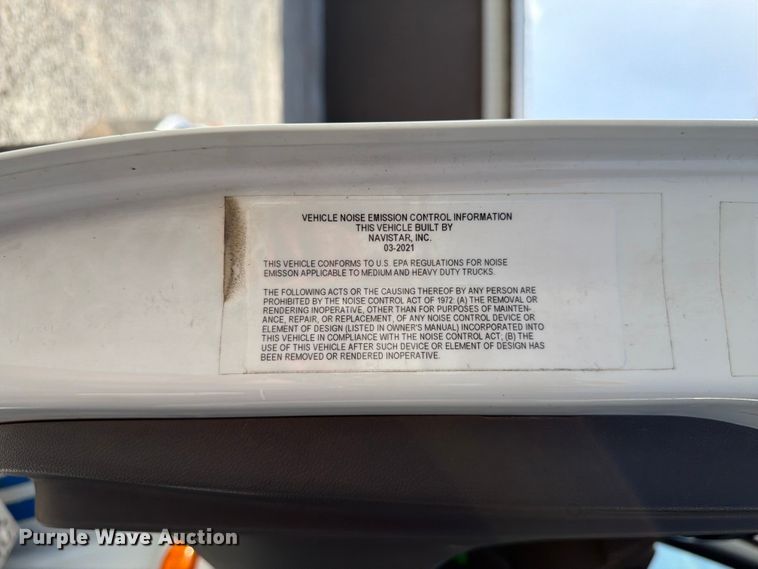 image for item FK4053 2022 International HX620 dump truck