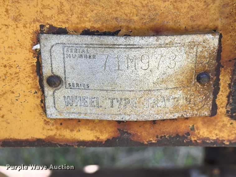 image for item FK4102 1971 Caterpillar 613 elevating scraper
