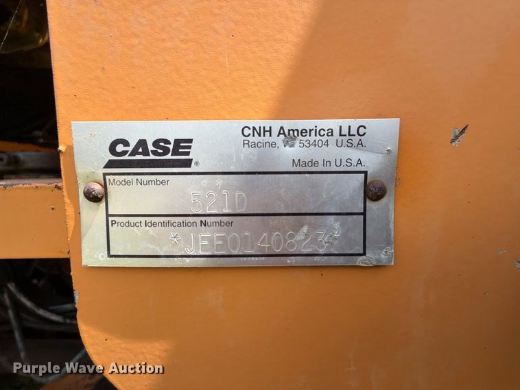 image for item FK5006 2006 Case 521D wheel loader