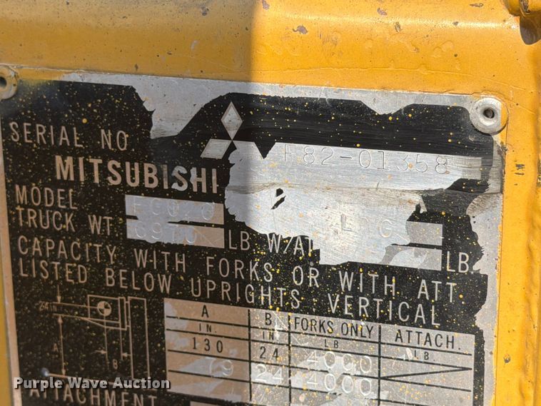 image for item FN2520 FG020 forklift