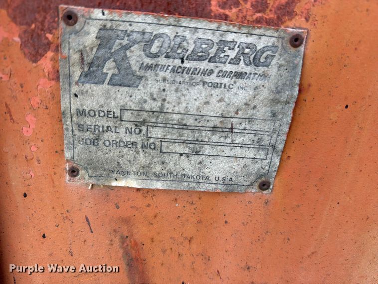 image for item FN5771 Kolberg 1748-6  pug mill