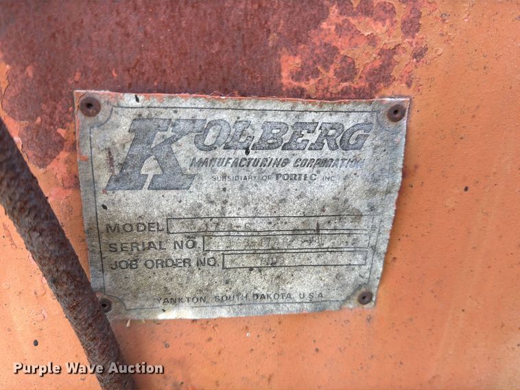 image for item FN5771 Kolberg 1748-6  pug mill