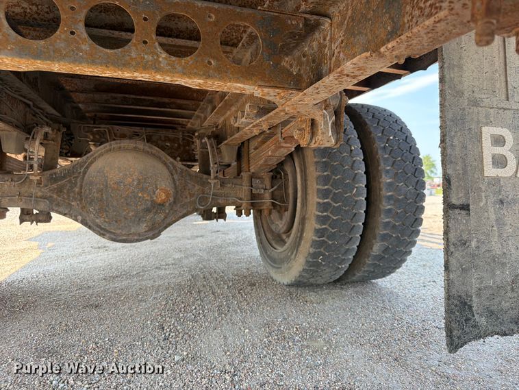 image for item FP3008 2001 GMC W5500 flatbed truck