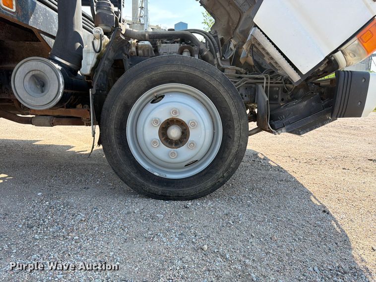 image for item FP3008 2001 GMC W5500 flatbed truck