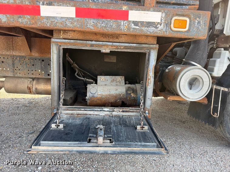 image for item FP3010 2002 GMC W5500 flatbed truck