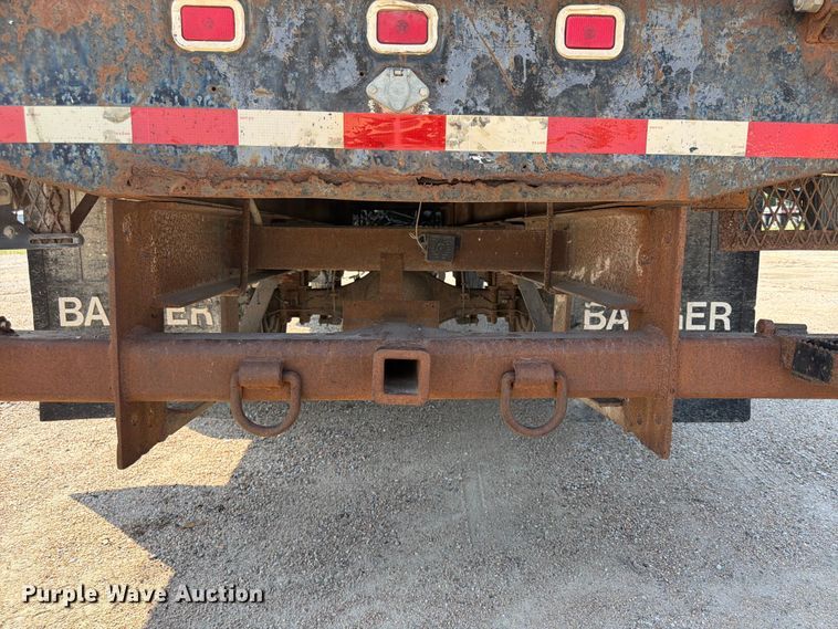 image for item FP3010 2002 GMC W5500 flatbed truck