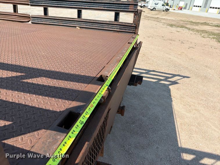 image for item FP3010 2002 GMC W5500 flatbed truck