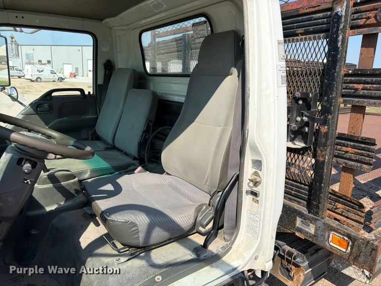 image for item FP3010 2002 GMC W5500 flatbed truck