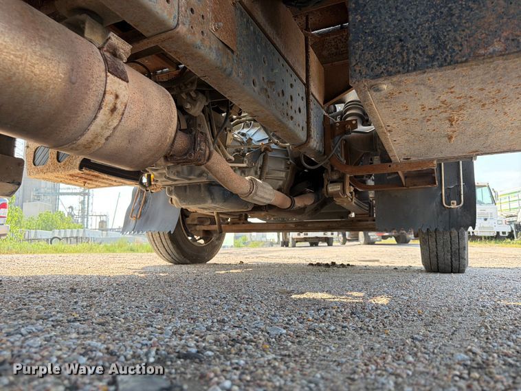 image for item FP3010 2002 GMC W5500 flatbed truck