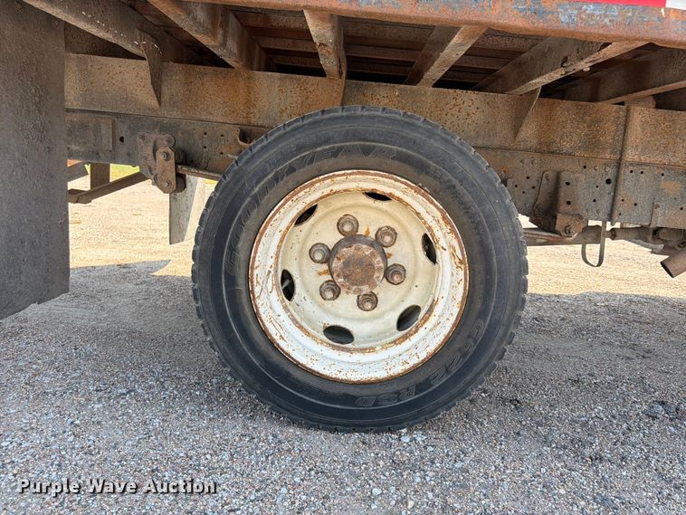 image for item FP3010 2002 GMC W5500 flatbed truck