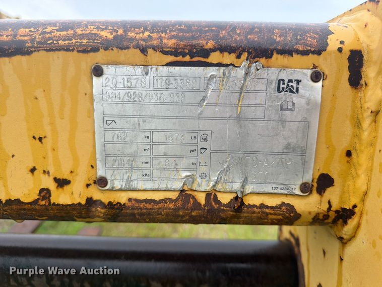 image for item FP4001 Caterpillar wheel loader forks