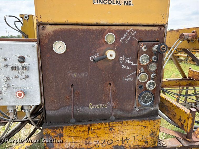 image for item FP4003 Gomaco PAV-02 texturing machine