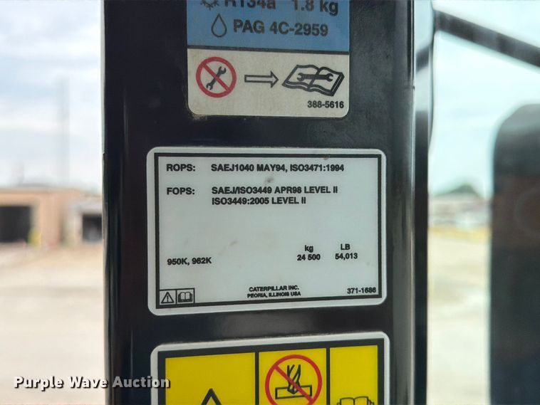 image for item FP4007 2014 Caterpillar 950K wheel loader