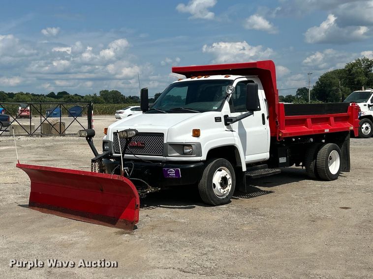 image for item FT6091 2004 GMC C4500 dump truck