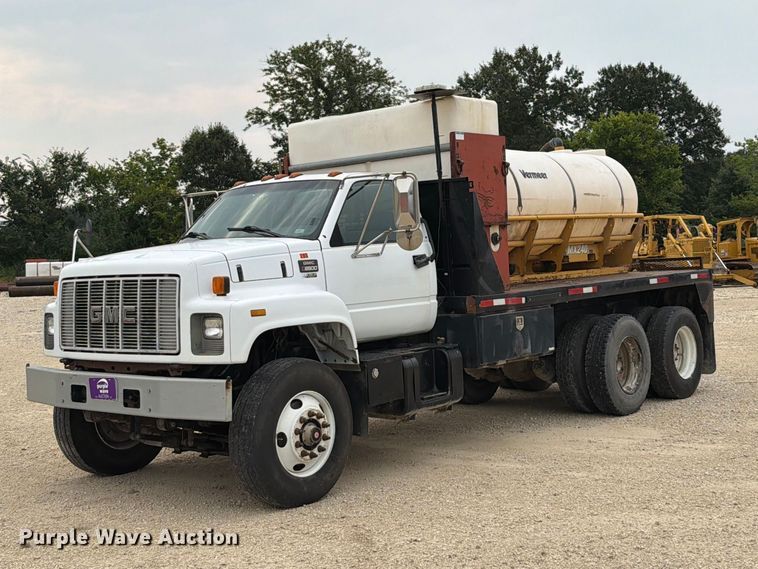 image for item FT6117 1999 GMC C8500 flatbed truck
