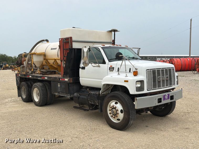 image for item FT6117 1999 GMC C8500 flatbed truck