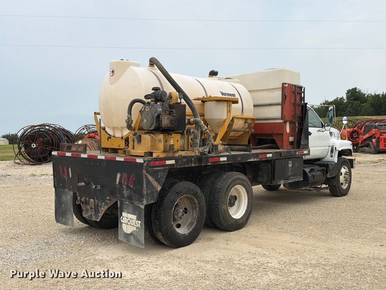 image for item FT6117 1999 GMC C8500 flatbed truck